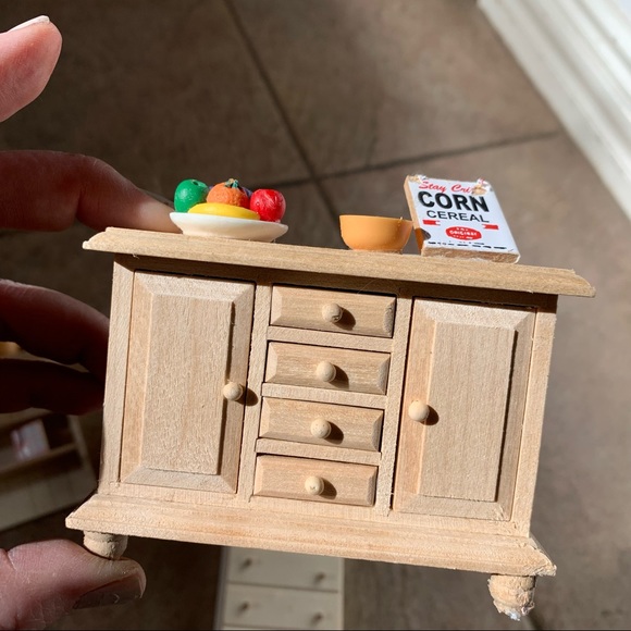 Set of miniature doll furniture mini food for dollhouse or pets. Tiny fo… - Picture 5 of 14